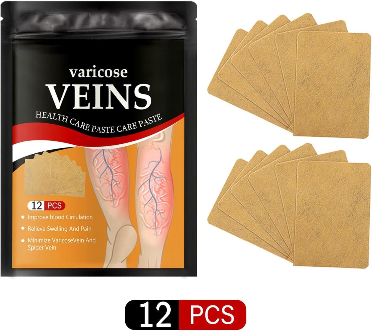 Pack 36 Parches Para El Cuidado De Las Venas