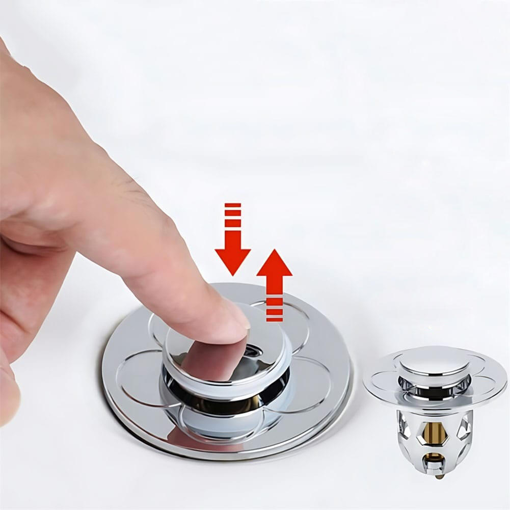 Tapón de drenaje para lavabo